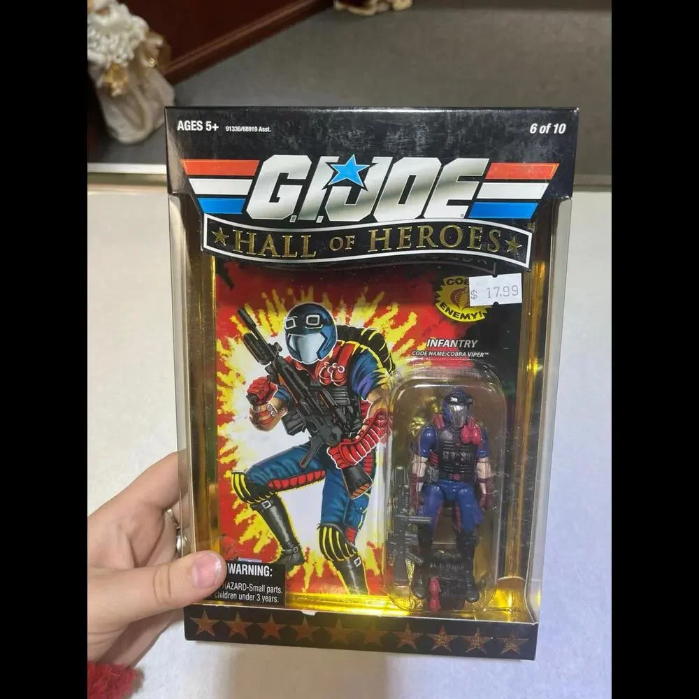 GI Joe 25th Anniversary Hall of Heroes Cobra Viper Infantry Figure NEW &‎ SEALED
